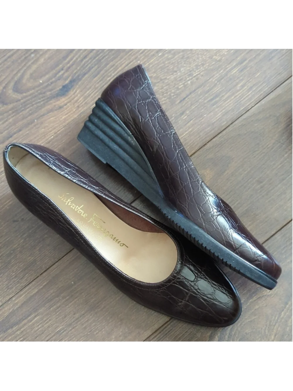 Salvatore Ferragamo Boutique Wedge Heel